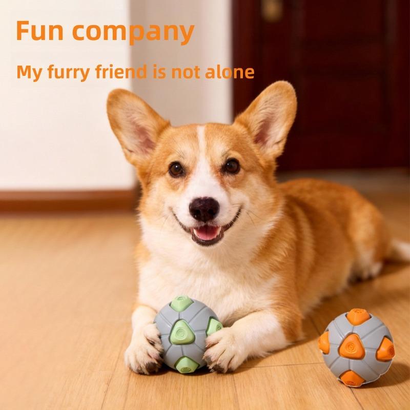 Pet Toys - Dog Products - Bite-resistant Sound-producing Dog Toys - Bite-proof Yet Interactive - Self-amusement and Stress-relief Dog Balls