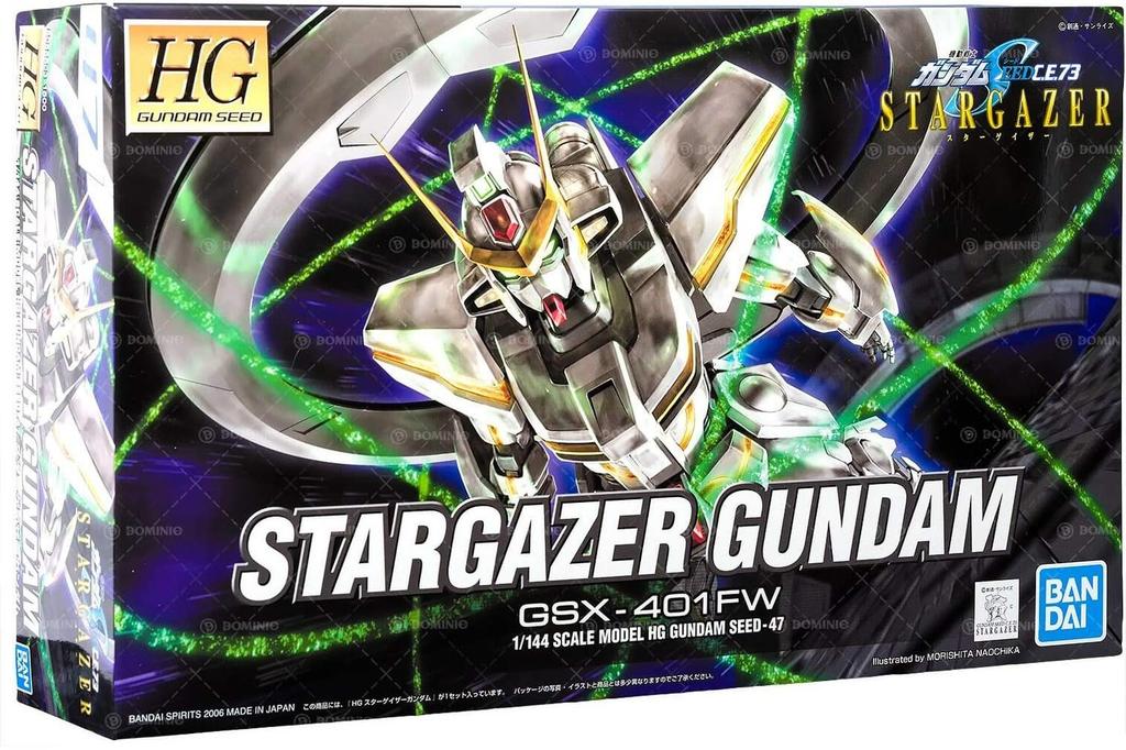 Bandai SPIRITS HG Mobile Suit Gundam SEED C.E.73 STARGAZER Stargazer Gundam 1/144 Scale Pre-Colored Plastic Model Kit