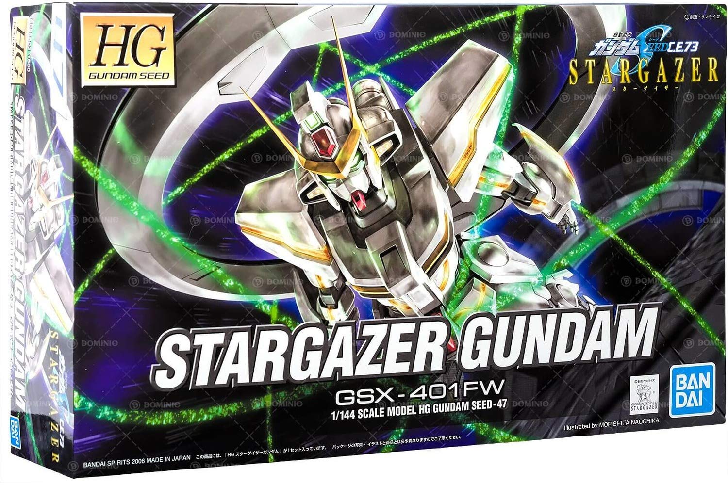 

Bandai SPIRITS HG Мобильный доспех Gundam SEED STARGAZER Stargazer Gundam Масштабный пластиковый конструктор C.E.73 1/144 Предварительно окрашенный