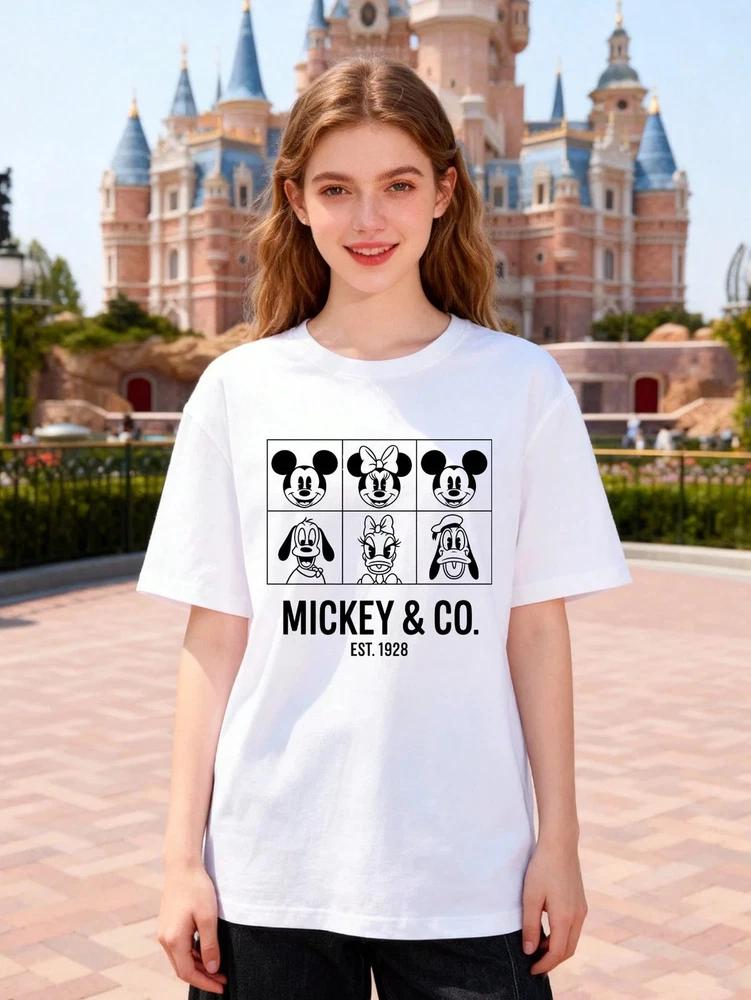 Mouse And Friends Cute TShirt Unisex4 S