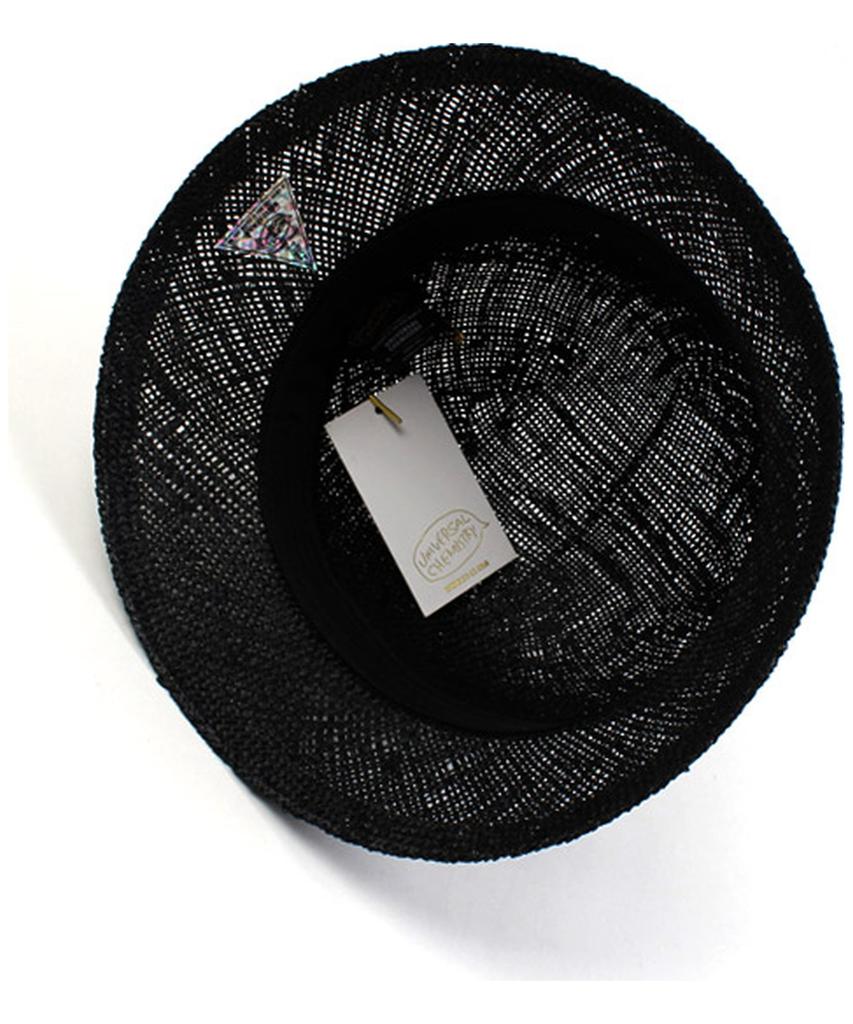 Yunibeosyeolkemiseuteuli Sv Thunder Bau Black Cloche Hat Summer Fedora