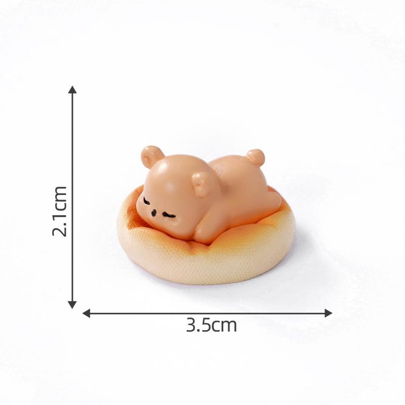 

Микро-ландшафт Спящие собаки и кошки Милые фигурки животных и аксессуары Мини-автомобиль Маленькие фигурки 3#