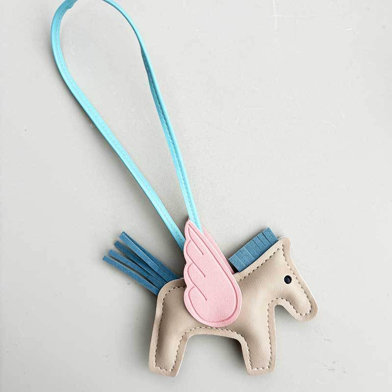 Anhänger Lederquaste Niedliche Accessoires Geeignet Zum Aufhängen an Taschenornamenten