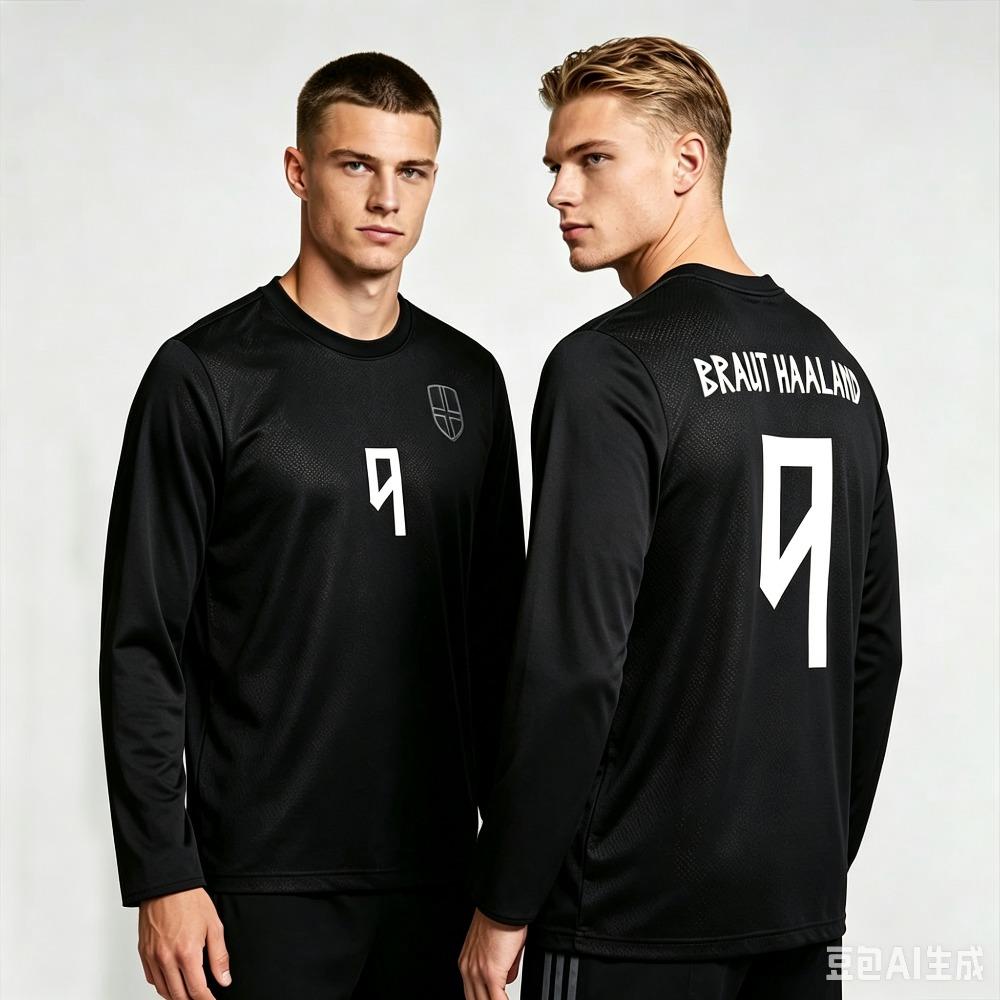 2026 New Norway Number 9 Printed O Neck T-shirt Summer Mesh Breathable Loose Long Sleeve Casual Football Sports Tops for Unisex