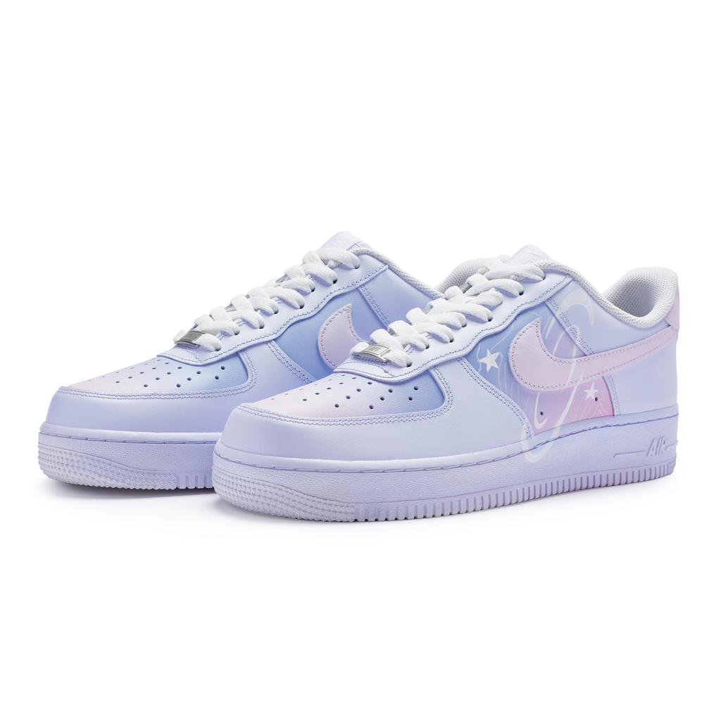 Nike Air Force 1 Niedrige Skateboard-Schuhe GS Lila Rosa DH2920-111(Team80-)