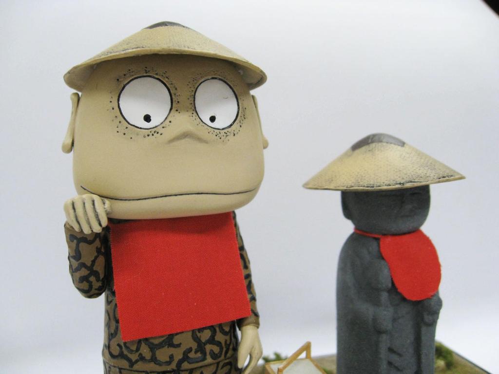 Doyusha Yokai Family Tree Series [Reprint Edition] Zashiki Warashi Plastic Model 2 (Human and Animal)