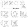 Fashion Home Logo 3D Mirror Wall Sticker Self-adhesive Peel and Stick Entrance Decoration Waterproof Home Decoration Room Decor