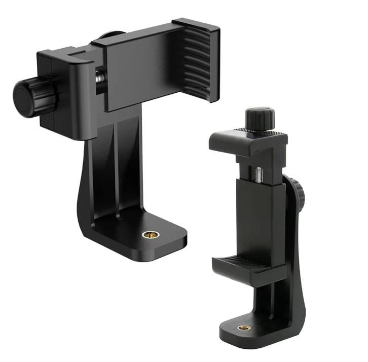 Mobile Phone 360 Rotation Clamp Adapter Bracket Flexible Smartphone Holder for Ring Light Lower Price Mobile Phone Tripod Mount Manual clip чёрный