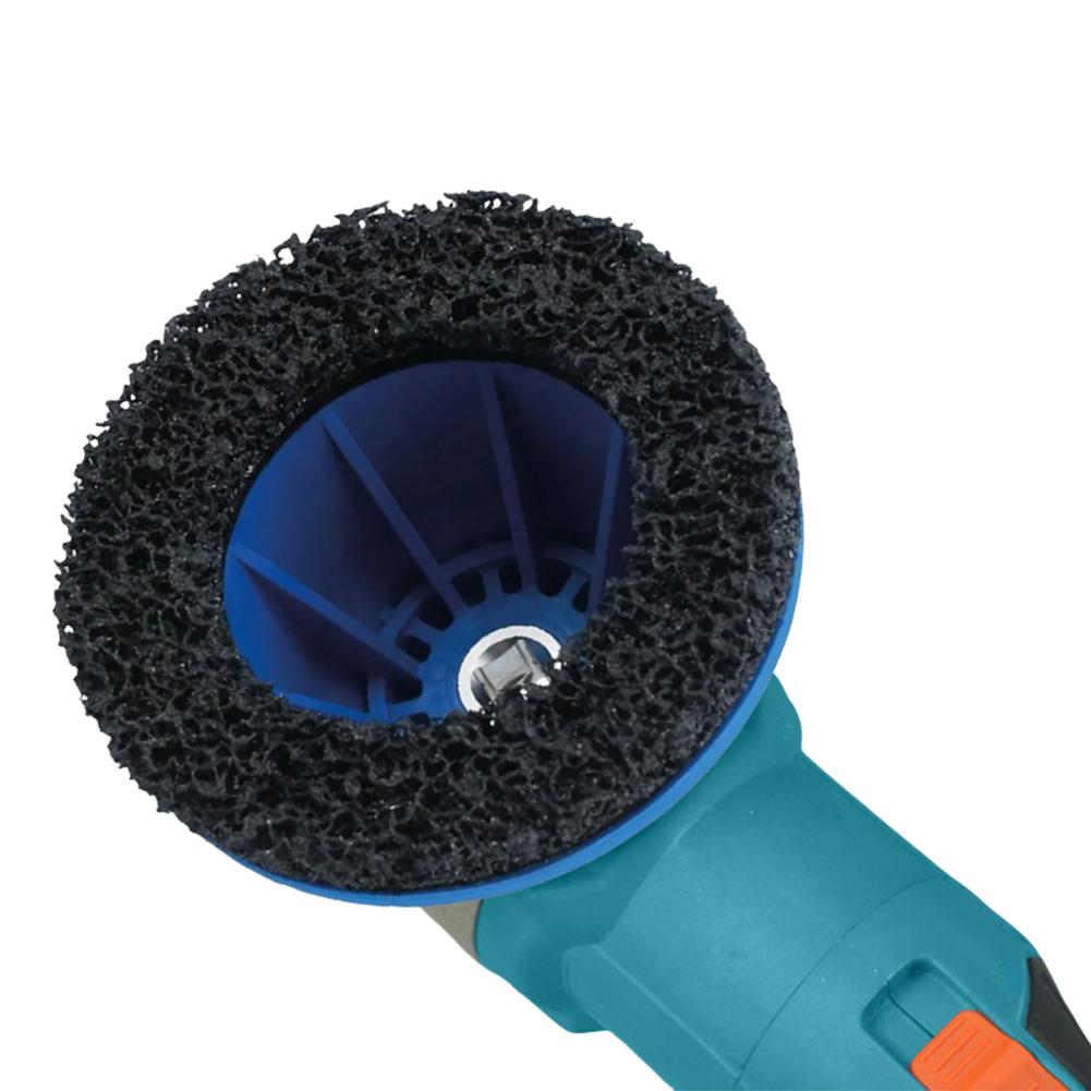Professional Wheel Hub Grinder Kit Wheel Hub Brush Grinder Resurfacing Cleaning Kit 150mm for Cordless/ Air Drill