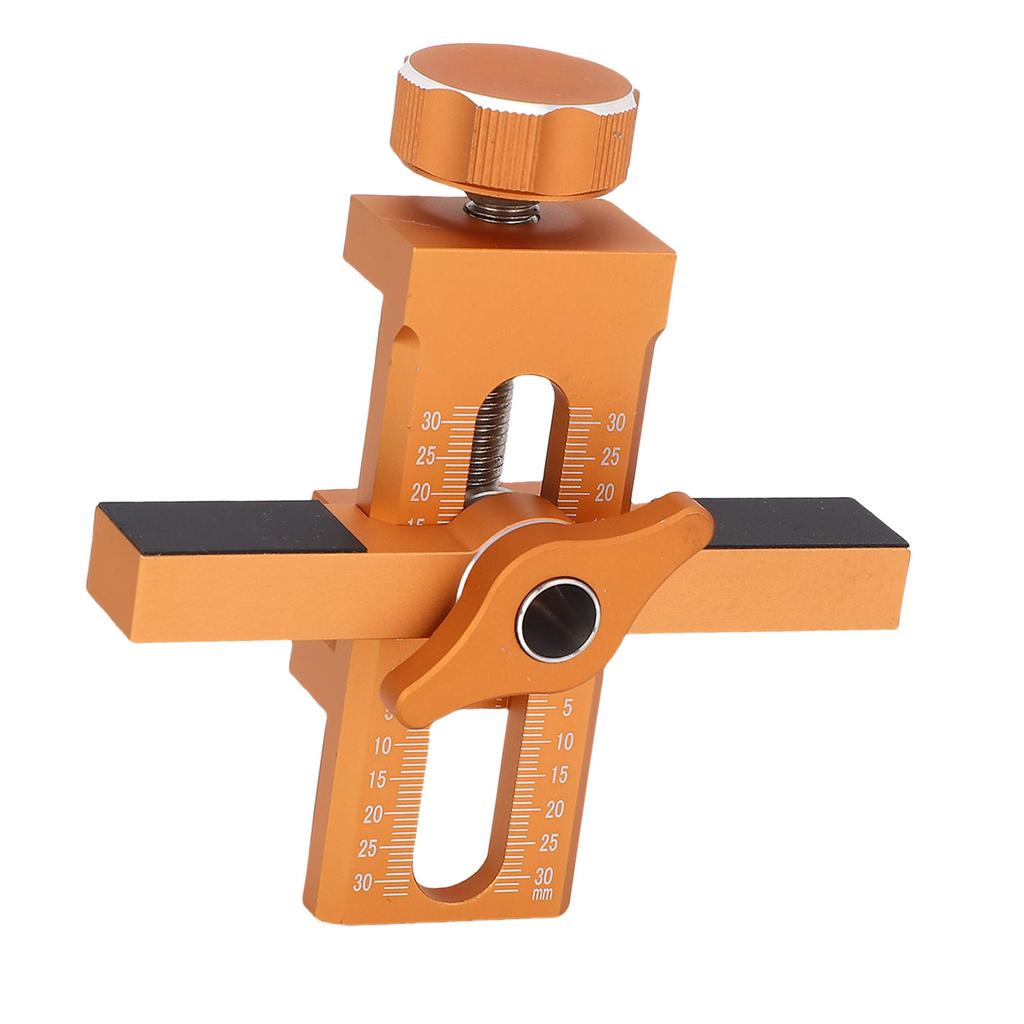 Cabinet Door Mounting Jig Quick Position Hole Opening Tool Adjustable Aluminium Alloy Installation