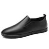 Large Size Loafers, One-pedal Lazy Casual Shoes, Spring and Summer Low-top Hollowed-out Ventilation Holes, Leather Driving Shoes
