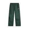 Li Ning Sports Lifestyle Series Solid Color Straight Leg Comfortable Knitted Sports Pants Men Pants Dark-Green AYKU733-1
