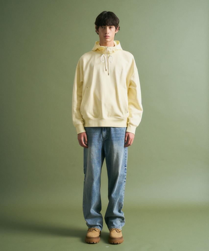 Balaclava Nylon Hoodie Butter Cream