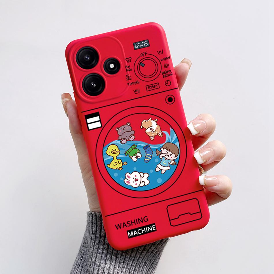 

For Xiaomi Redmi 12 5G Case Redmi12 5G Cute Bear Cartoon Frog Soft Phone Cover for Redmi 12 5G Silicone Fundas 6.79 TPU Coque Redmi 12 5G