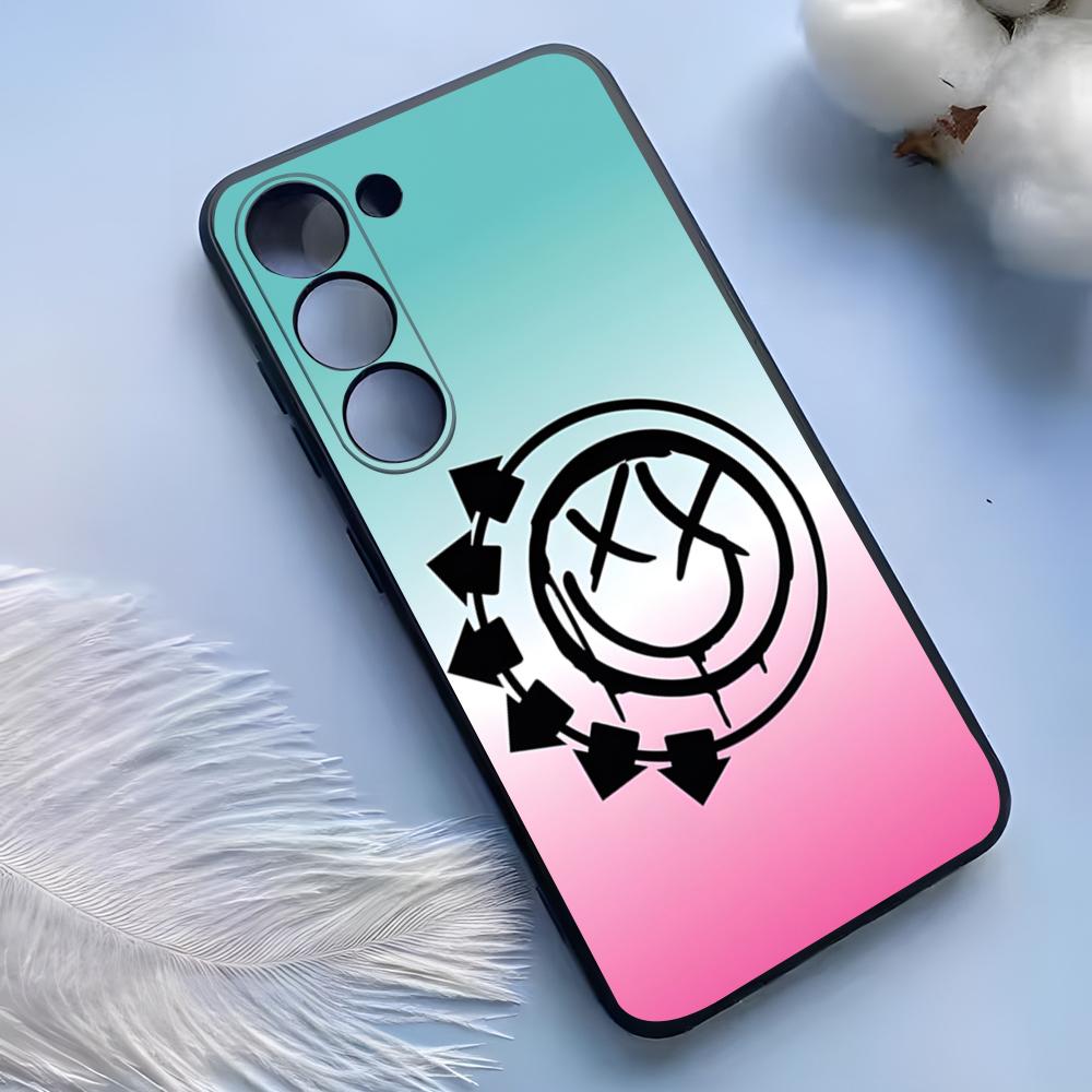Blink-182band Phone Case For Samsung S26 S25 Ultra S24 S23 S22 S21 S20 Plus Fe Galaxy A54 Silicone Cover