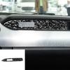 Carbon Fiber For Ford Mustang 15-20 CD Air Conditioning Control Panel Gear Panel Air Panel car Sticker cover Car