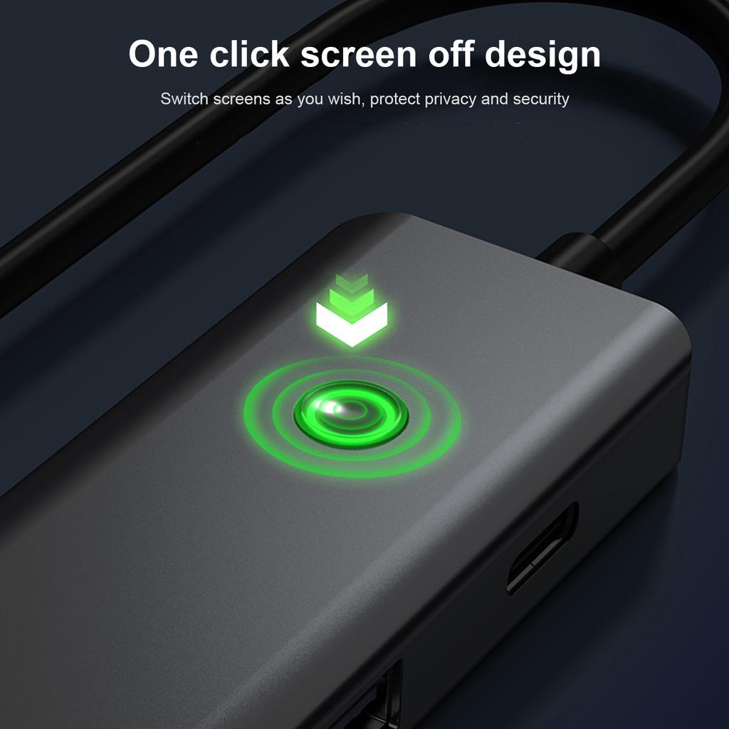 5 In 1 TYPE-C USB3.0 HDMI PD100W Interface Hub Adapter Dock for MacBook iPad Pro