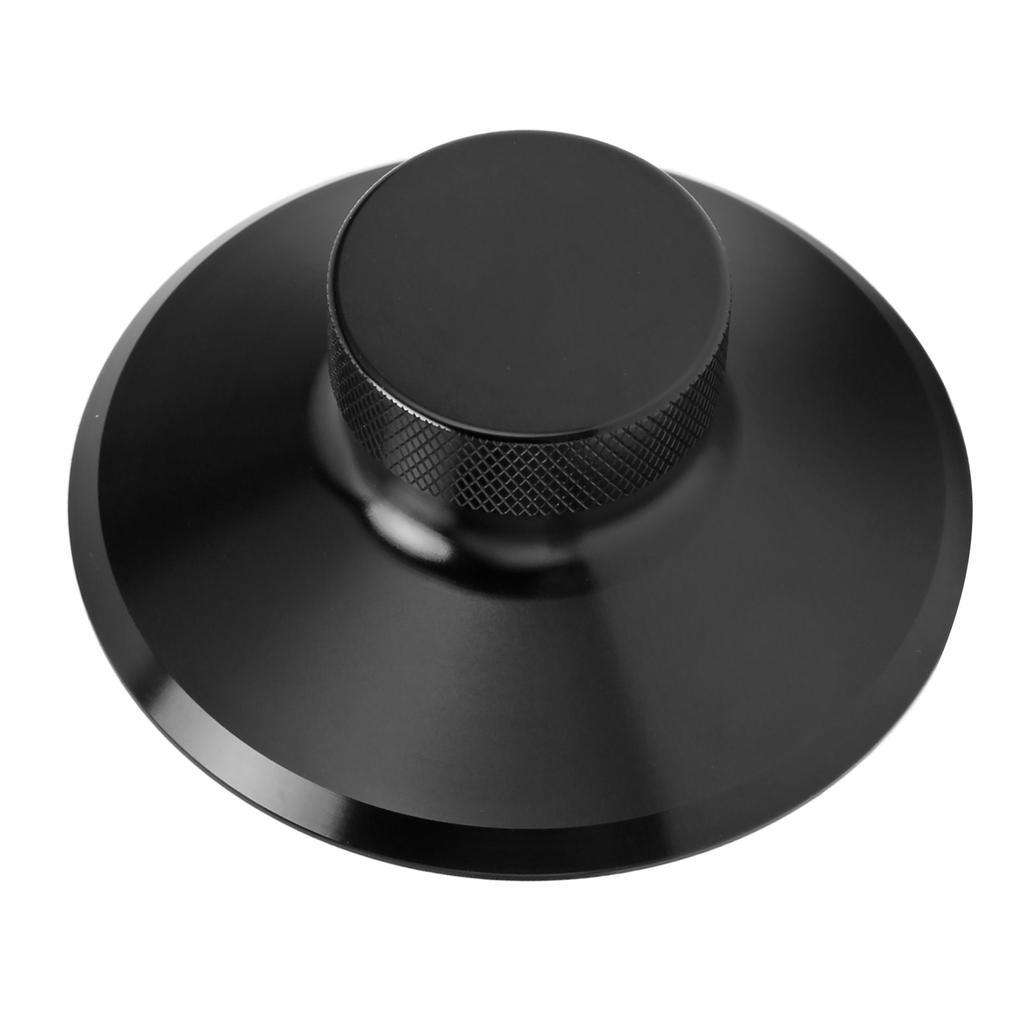78mm Record Weight Stabilizer Aluminum Alloy Turntable Disc Balanced Clamp for LP HiFi Vinyl Record Player Black