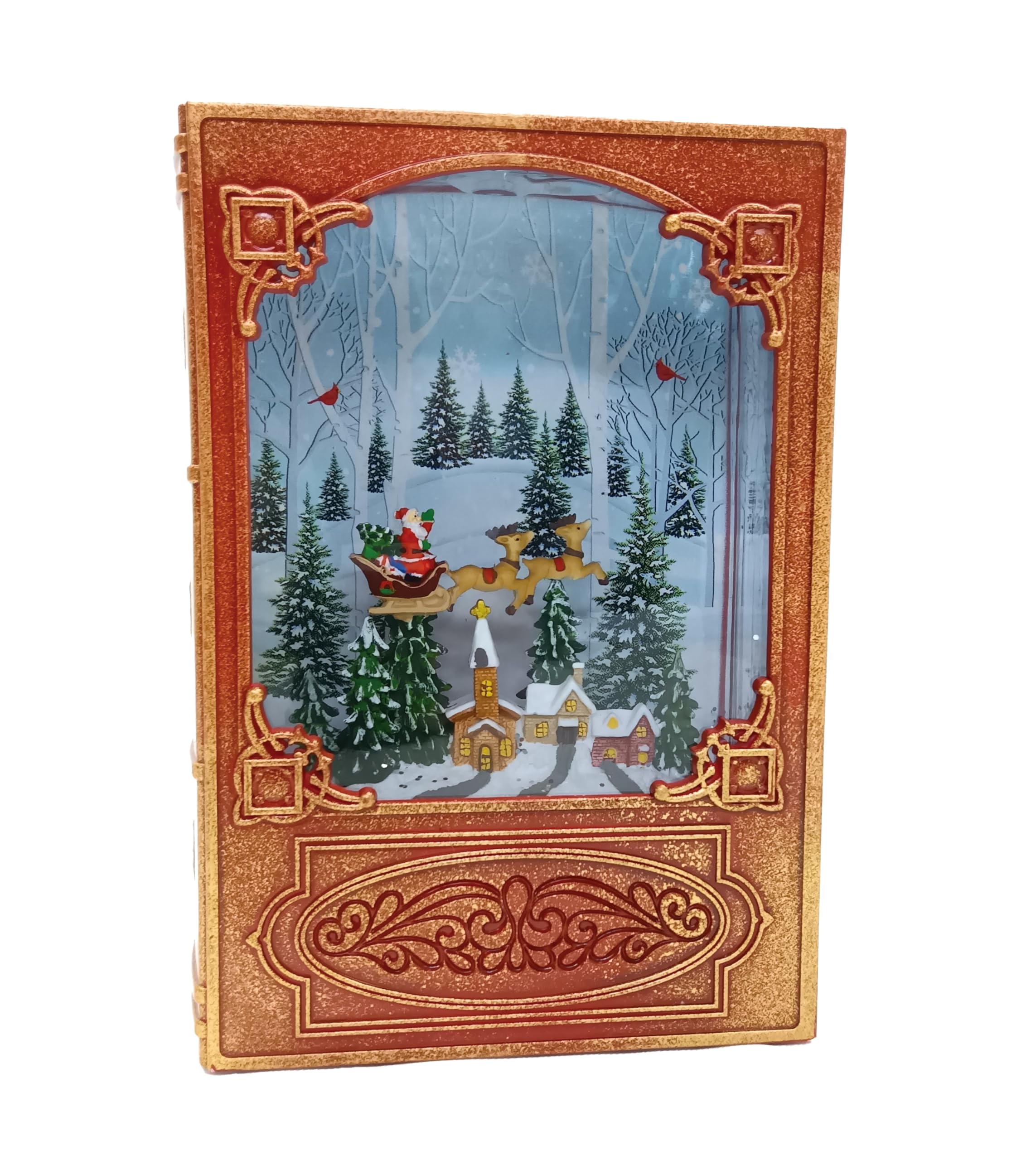 

Livelight Снежный Пузырь Светодиодный Свет Музыкальная Шкатулка Сани Санты Рождество Токио Свеча Книга, (8 песен), Подарок, Красивый, Рынок,