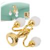 1:12 Dollhouse Chandelier Miniature Exquisite Elegant LED Ceiling Light Decoration