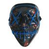 Accessoire - Masque led lumineux bleu adulte