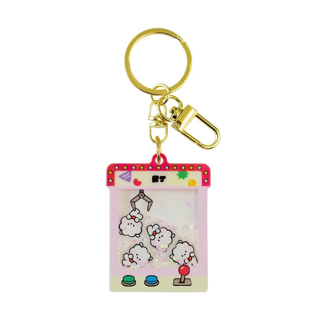 

Брелок для ключей Solomon Shoji BT21 minini с блестками GLITTER KEYHOLDER (RJ)