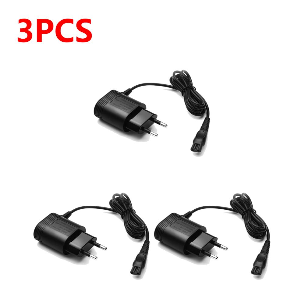 1-5PCS EU Plug Shaver Charger Replacement Electric Adapter Charger Wall Plug Compatible for Philips Shaver 6070/6075/6095