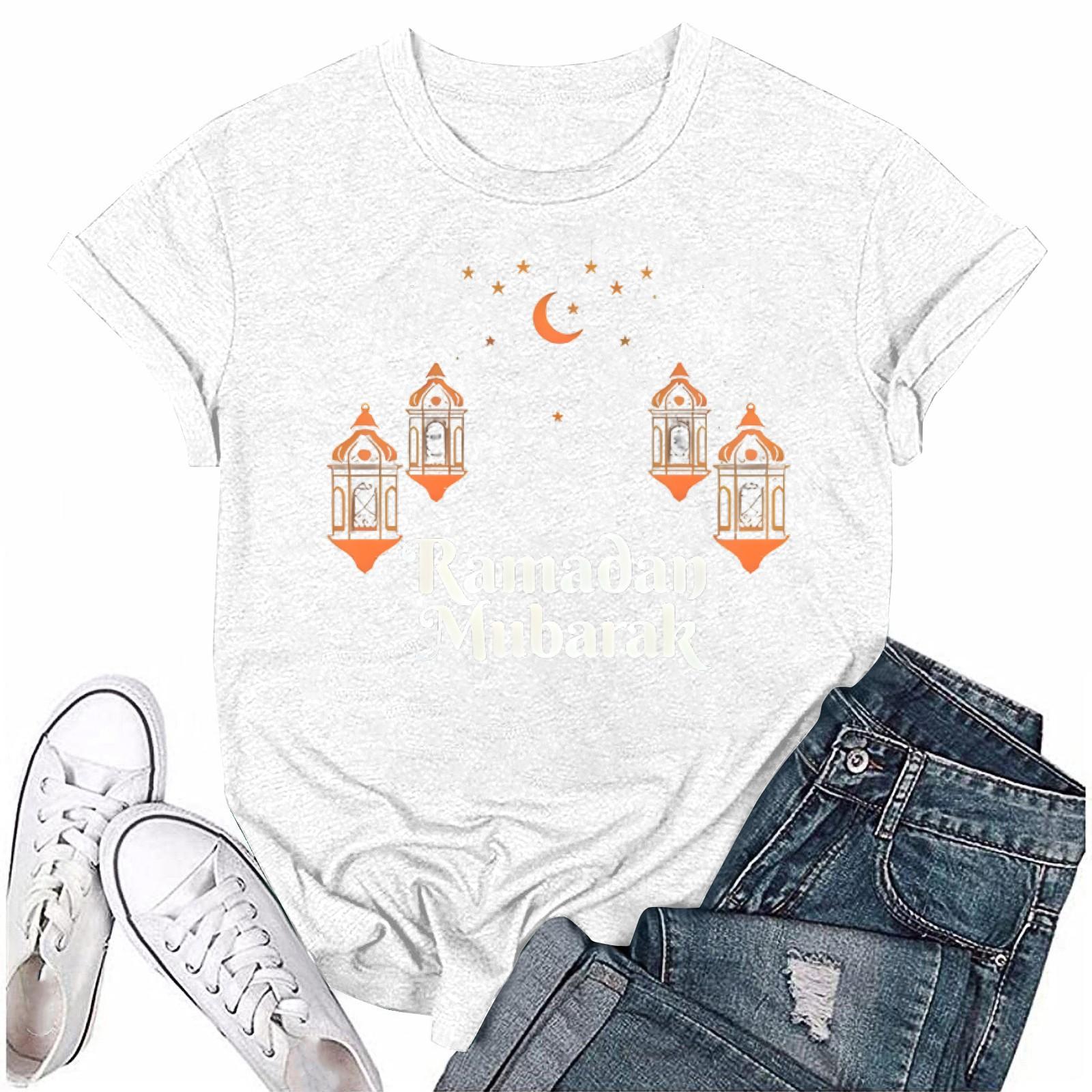 

Женская повседневная свободная футболка с принтом, круглый вырез, пуловер, короткий рукав, топ L бежевый