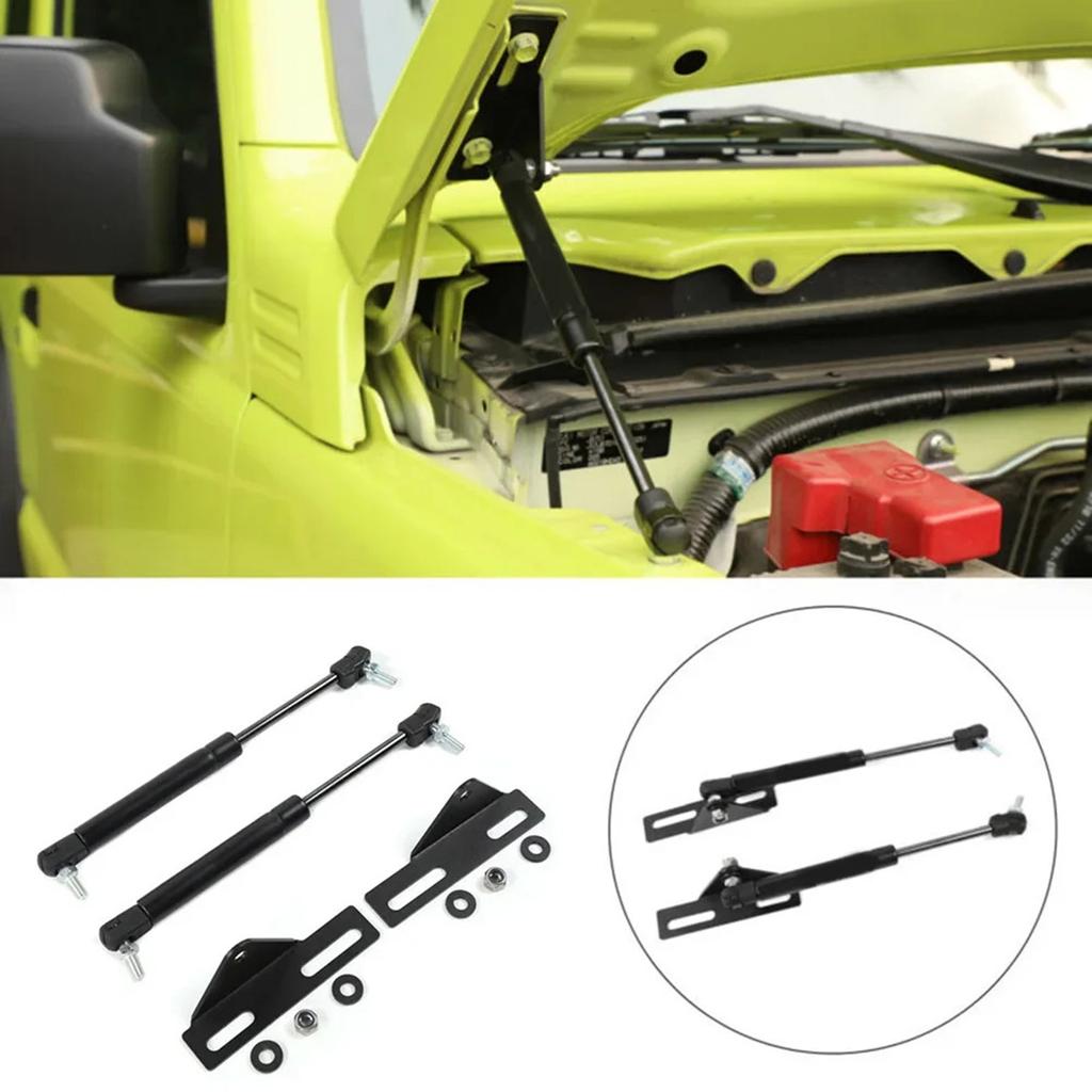 2pcs Hydraulic Hood Lift Support Struts Gas Spring Shock Absorbers for Jimny JB64 JB74 2019+ Safe Convenient Maintenance