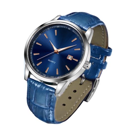 Men Watch Waterproof Design Simple Dial Calendar Function Business Casual Watch Casual Occasion Timepiece