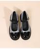 Fashion Mary Jane Shoes Single Shoes Spring and Summer New Thick Sole Simple Women's Shoes Leather French Everything