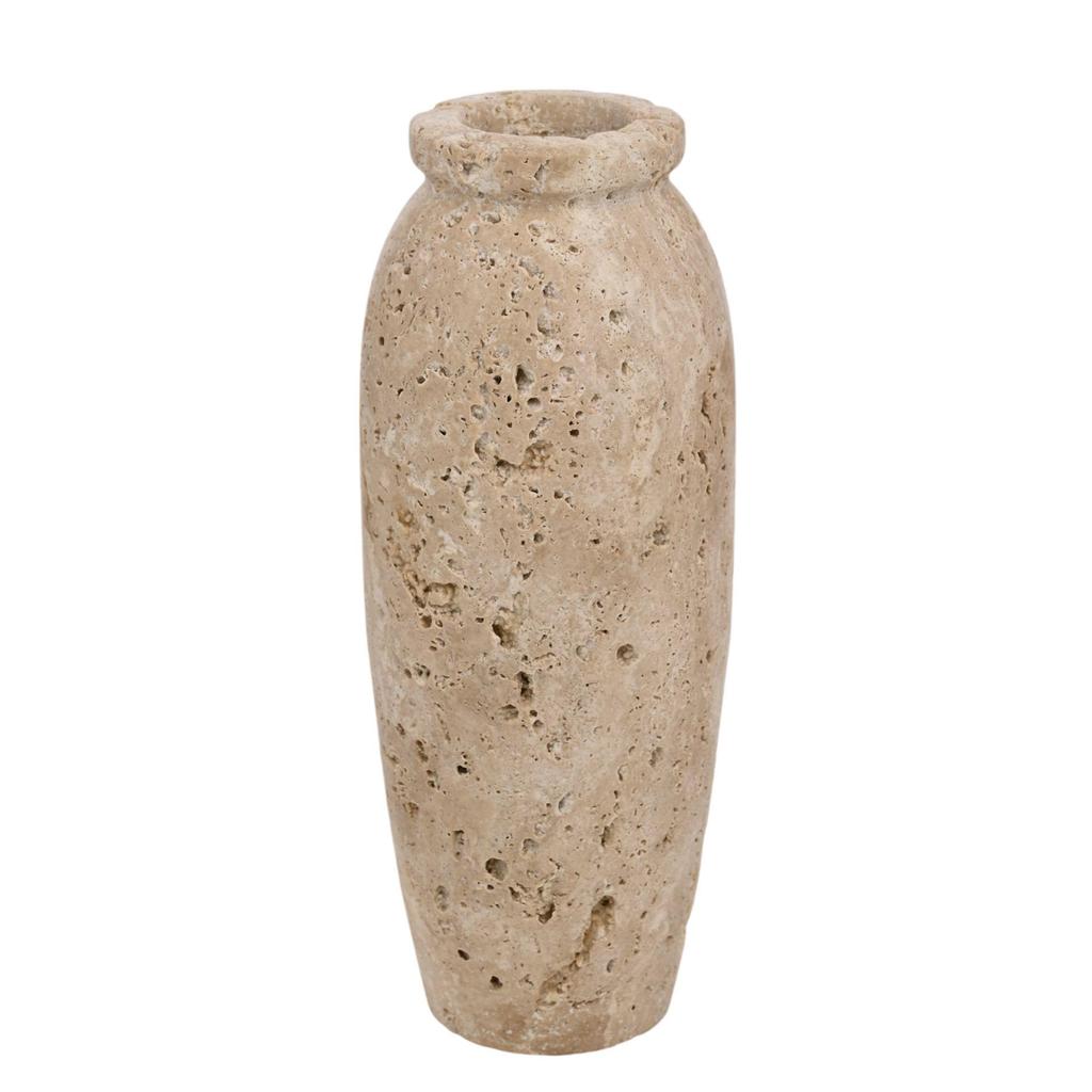Hestia Travertin Vase
