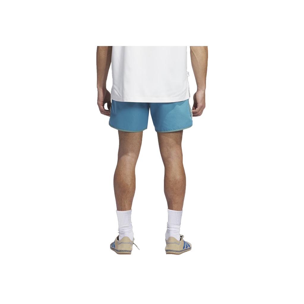 Adidas X CLOT Edison Chen Sprinter Shorts Teal Green Unisex Streetwear JF3152