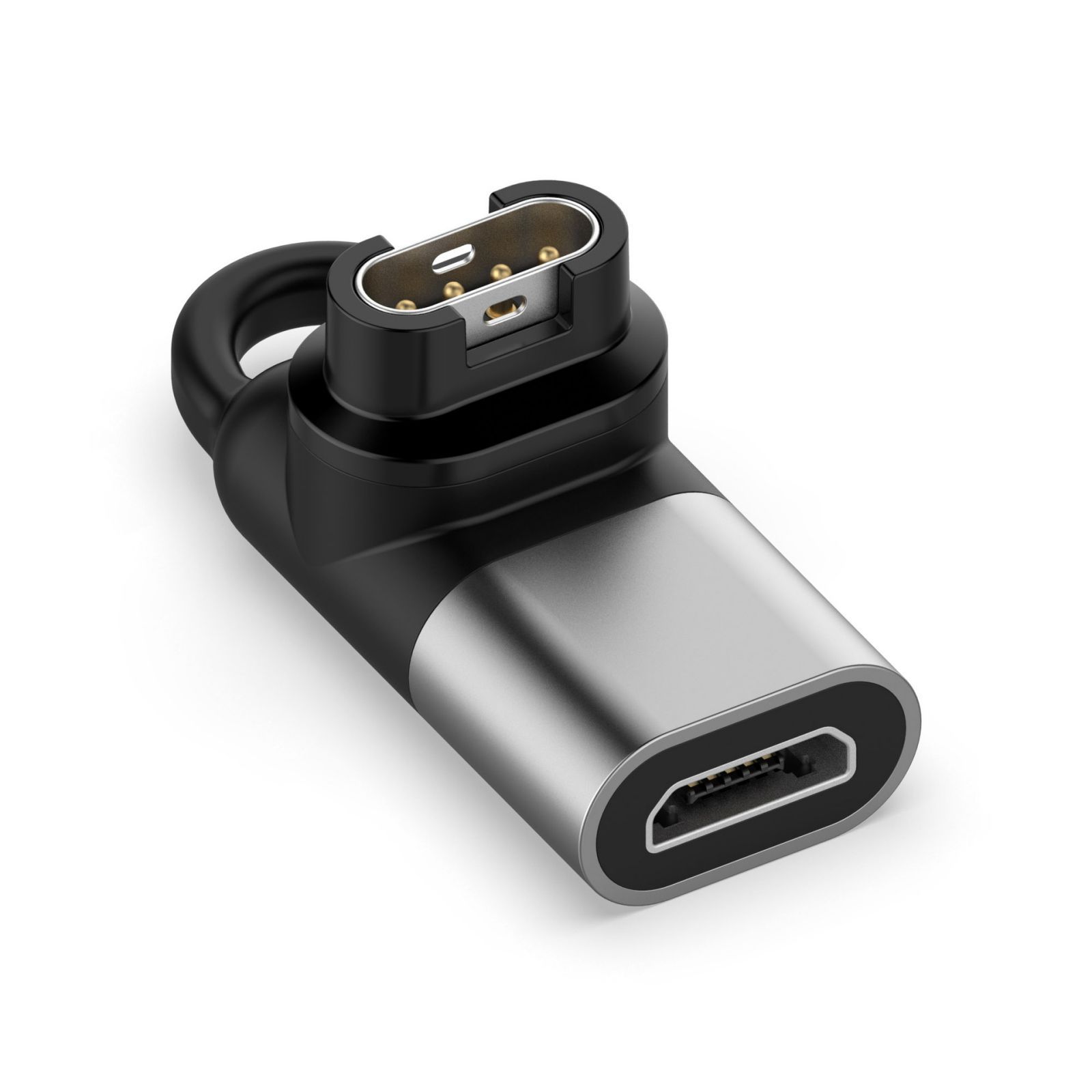 

Конвертер для зарядки часов Venu 2/2s/3/3S/fenix 7/7x/5s/6/6X Smartwatches 90-градусный адаптер Type C/Micro Connector MICRO