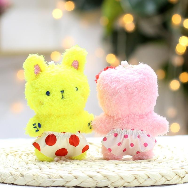Plush Toy Doll Cute Puppy Pendant Keychain Bag Hanging Decoration Wedding Sprinkler Gift