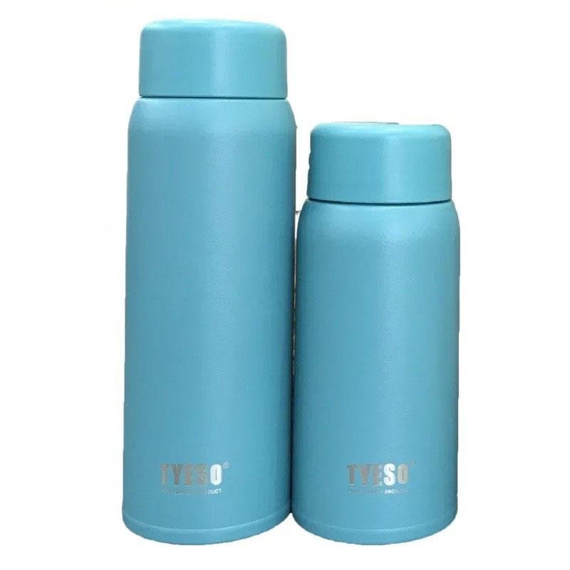 Tyeso Stainless Steel Pocket Insulated Water Bottle Cute Compact Straight Cup High-Quality Stylish Drinking Mug for Hydration