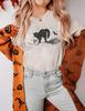 Halloween Cat Shirt Retro Halloween Shirt Black Cat Shirt Spooky Cat Mom Shirt Witchy Cat Spooky Season Shirt Plus Size Halloween Crewneck
