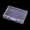 6Pcs Clear PP Plastic Small Storage Box Set Sturdy Eco Friendly Transparent Organizer for Jewelry Beads Coins Crafts Home