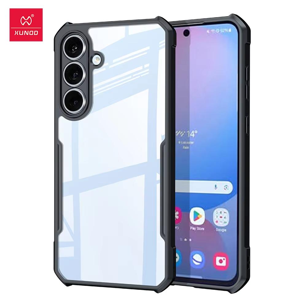 XUNDD For Samsung Galaxy S25 FE Case Luxury Casing Transparent Back Cover Airbag Shockproof Bumper Protective Cases