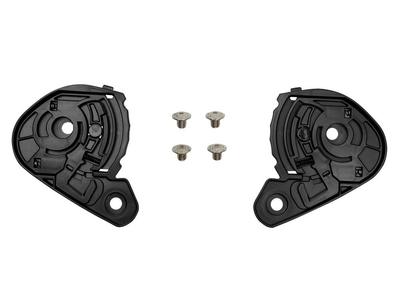 WINS Japan A-FORCE RS Helmet Parts Repair Shield Base for Motorcycles, Black
