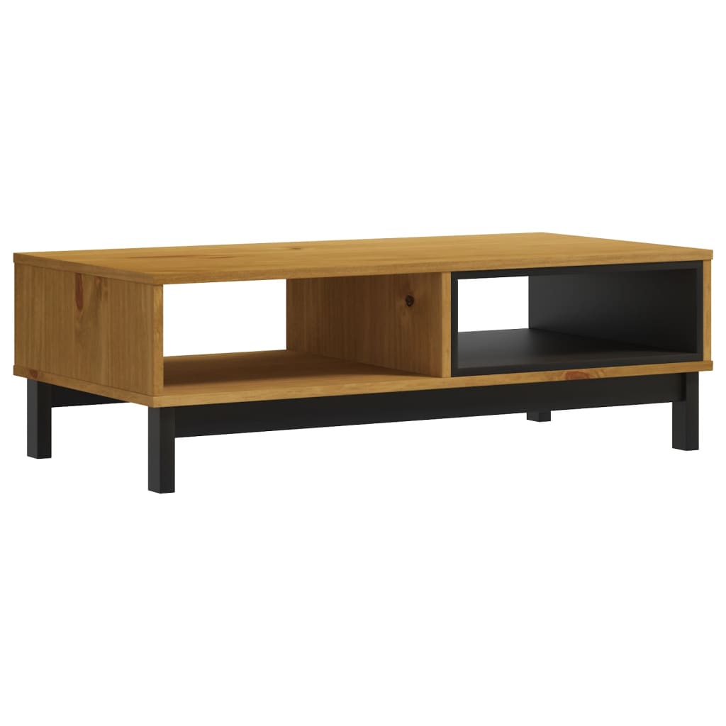 FLAM Coffee Table 100 X 50 X 32.5 Cm Solid Pine Wood