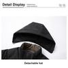 Warm Windproof Jacket Men 2025 Winter New Fashion Comfortable Thickened Outdoor Hooded Overcoat Male Casual Clothes
