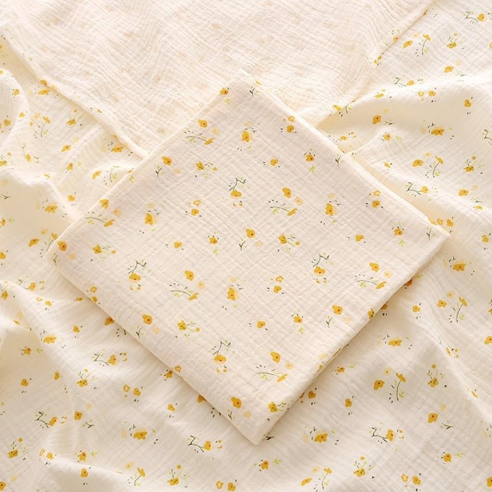 Breathable Gauze Baby Swaddle Blanket Soft Cotton Baby Swaddle Wrap Soft Baby Quilt  For Newborn D 100*100cm