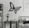 Iron Wall Art Butterfly Home Decor Interior Metal Sculpture