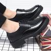 8 10 Cm High Heel Shoes for Men 2025 Summer Autumn Inside High Shoes Male Hollow Business Men's Cow Leather Dress Shoes