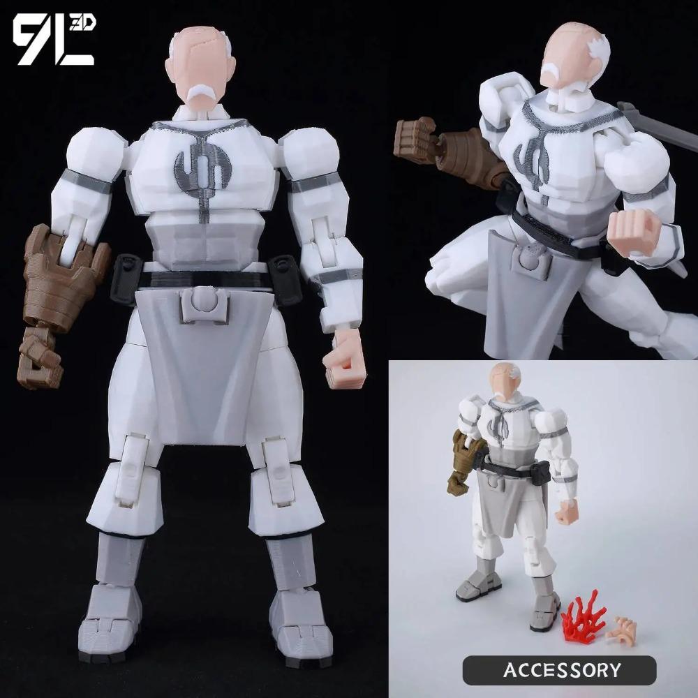 9L3 Vytištěno na 3D Tisk Neporazitelný Chlapec Lucky13 Dummy13 Dobýt LEX Allen Superhrdinové Anime Hračky Akční Figurky Model Manekýna Ozdoby