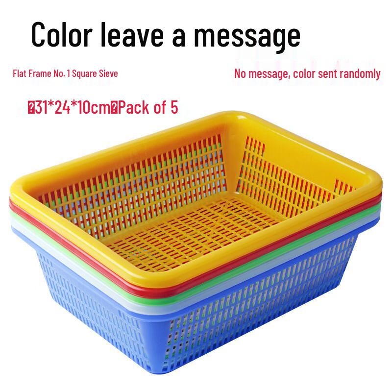 Multipurpose Plastic Kitchen Drain & Storage Basket
