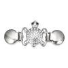 Vintage Cardigan Duck DIY Clip Pin Women Shawl Blouse Collar Sweater Scarf Clasp Charm Shiny Rhinestone Pin Gift for Ladies