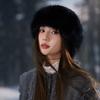 Thickening Winter Women's Warm Fur Hat Without Brim Cold-proof Warm Baseball Cap Warming Tools Ear Protection Fisherman Caps
