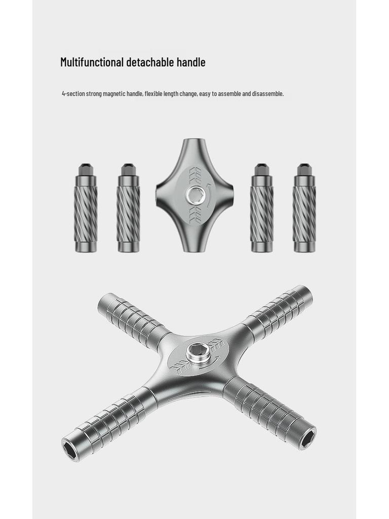 34-in-1 Multi-Function Ratchet Screwdriver Set
